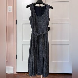 J Crew Black Tweed Dress. Size 00. Like New.
